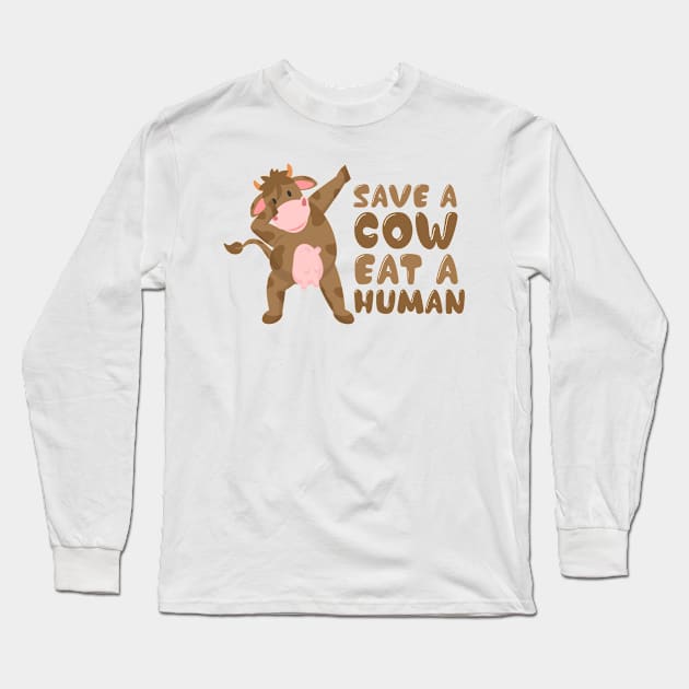 Save Human Long Sleeve T-Shirt by designdaking